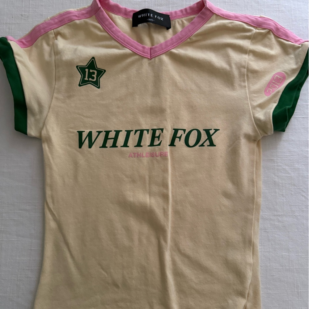 White Fox Athleisure T-Shirt